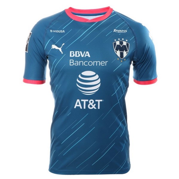 Monterrey Trikot Auswarts 2018-19 Blau Fussballtrikots Günstig